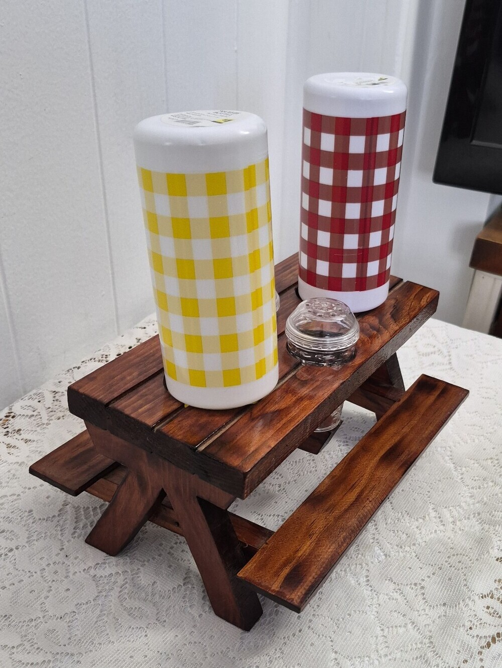 Picnic Table Condiment Holder - Picture 5 of 9